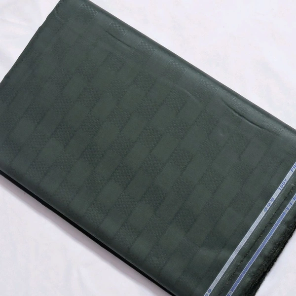 Shandaar Wears  Fabric Cotton Kai Green Self SW-111 - 1 Meter