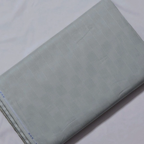 Shandaar Wears  Fabric Cotton Silver Grey Self SW-112 - 0.25 Meter