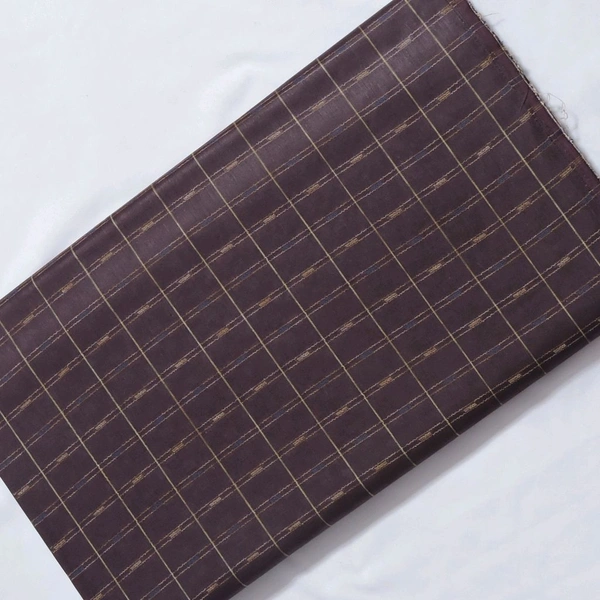 Shandaar Wears  Fabric Cotton Dark Wine Self SW-115 - 1 Meter