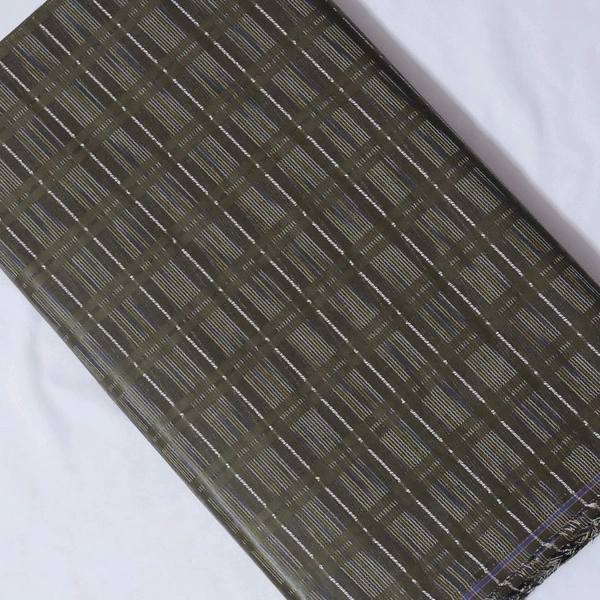 Shandaar Wears  Fabric Cotton Dark Mehndi Self SW-119 - 1 Meter