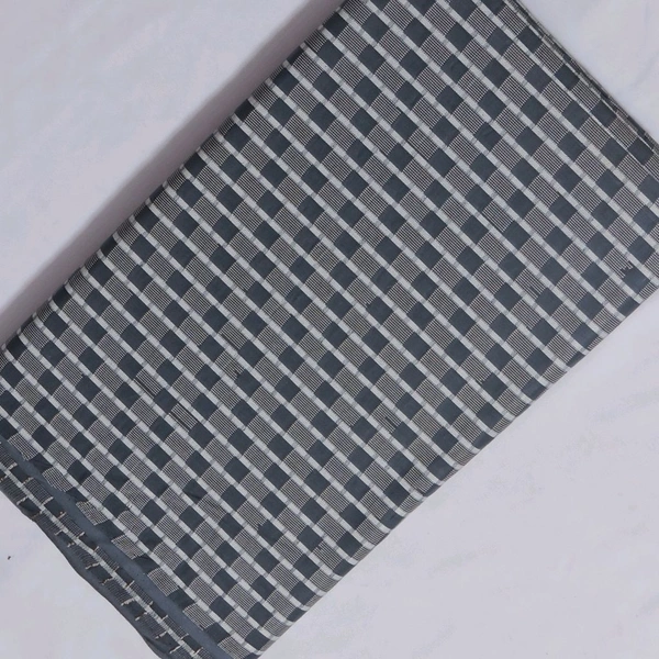 Shandaar Wears  Fabric Cotton Polar Grey Self SW-120 - 0.25 Metar