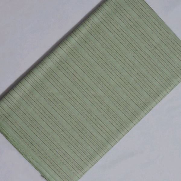 Shandaar Wears  Fabric Cotton Tea Green Self SW-122 - 1 Meter