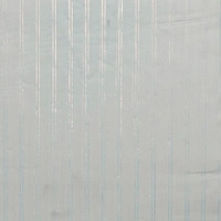 Shandaar Wears  Fabric Cotton Zari White Self SW-127 - 0.25 Meter
