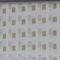 Shandaar Wears  Fabric Cotton White Self Butta SW-129 - 0.25 Meter