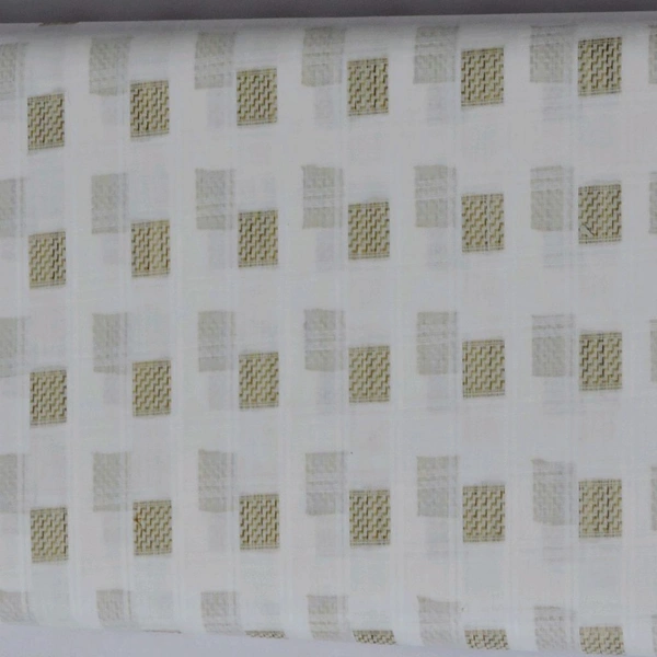 Shandaar Wears  Fabric Cotton White Self Butta SW-129 - 0.25 Meter