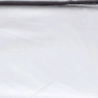 Shandaar Wears  Fabric Cotton Blend White Plain Giza SW-106 - 1 Meter