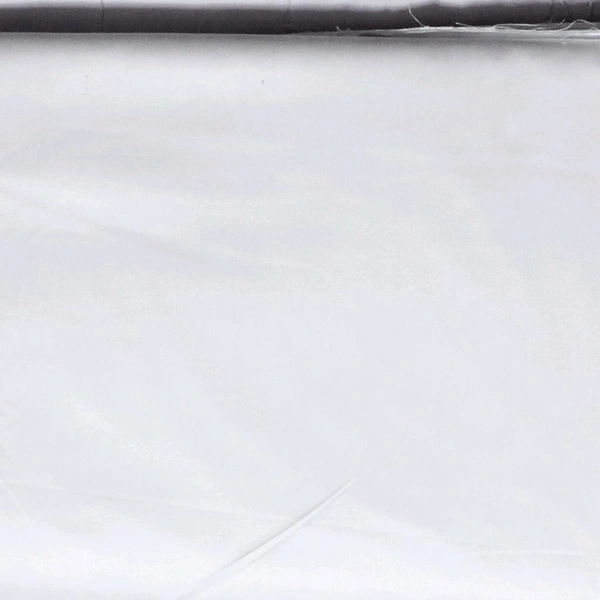 Shandaar Wears  Fabric Cotton Blend White Plain Giza SW-106 - 1 Meter