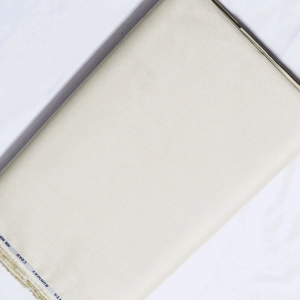 Shandaar Wears  Fabric Cotton  Albescent White Self SW-139 - 0.25 Meter
