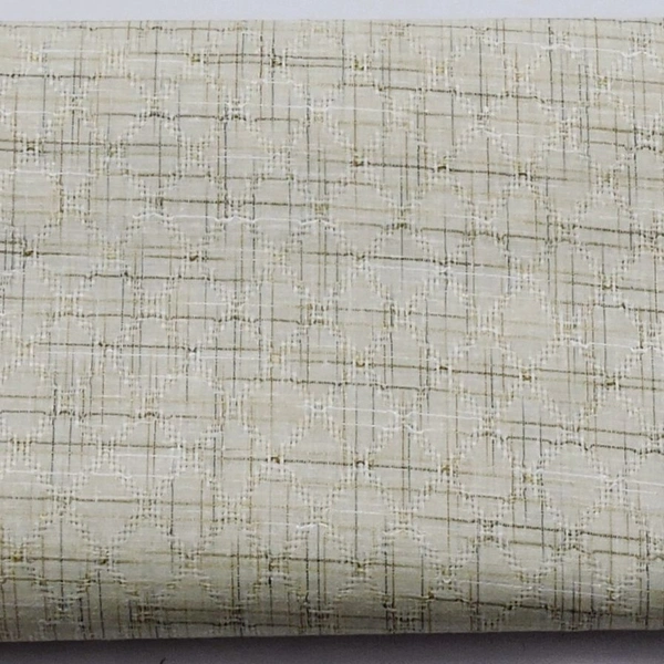 Shandaar Wears  Fabric Cotton Khadi Timeless Cream Self SW-141 - 0.25 Meter