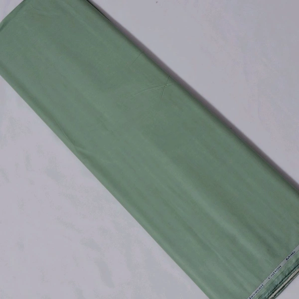 Shandaar Wears  Fabric Cotton Lawn Pista Green Plain SW-147 - 0.25 Metre