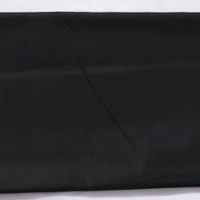 Shandaar Wears  Fabric Cotton Lawn Black Plain SW-149 - 0.25 Meter