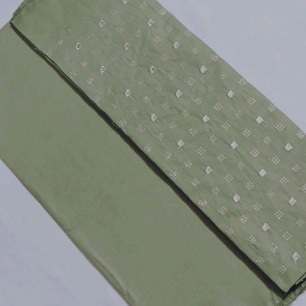Shandaar Wears  Fabric Cotton Sequence Envy Maching SW-156 - Kurta Fabric, 1 Meter
