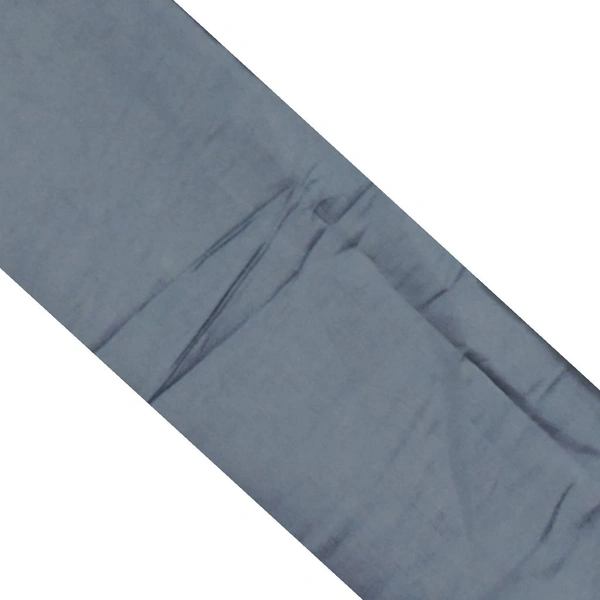 Shandaar Wears  Fabric Cotton Silk Sequence Cadet Blue Maching SW-158 - Pajama Fabric, 1 Meter
