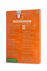 O3+ Professional Brightening Skin Confidence Kit with Vitamin C & Arbutin | Fades Dark Spots & Tan Removal | Skin Radiance & Even Tone | Professional Facial Kit
