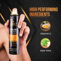 Alite Hair Removal Spray 200ml for Men & Women | Painless & Irritation-Free Body Hair Removal | For Chest, Arms, Underarms, Bikini Line & Legs