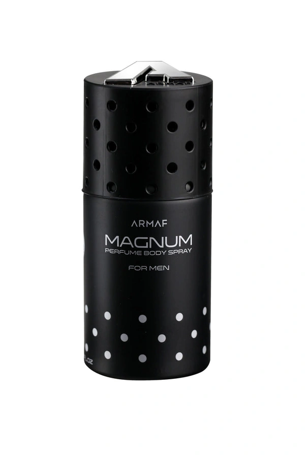 Armaf Magnum Black A2 Perfumed Body Deodorant Spray For Men, 250 ml