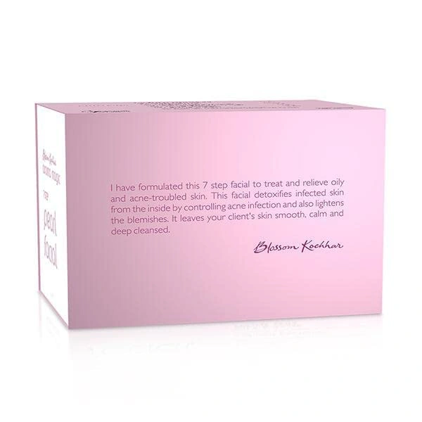 Aroma Magic Pearl Facial Kit Salon Range, (7 Step) | For Oily & Acne Prone Skin | Salon Range | Radiance-Enhancing | Anti-Aging Skincare | 240g