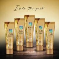 Asta Berry 24-Carat Gold Mini Facial Kit  | 5-Step Luxury Facial | 24-Carat Gold Dust | Radiant  Youthful Skin | Brightens, Nourishes & Reduces Signs of Aging & Improves Skin Tone.