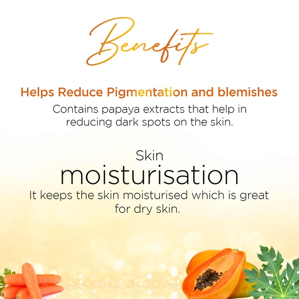 Asta Berry Astaberry Papaya Facial Kit 36g  6-Step Pack of 12 Facial |Remove Pigmention & Blemishes |with Papaya Extracts for Deep Cleansing, Revitalization & Bright, Glowing Skin | Removes Tan & Impurities | Ideal for All Skin Types