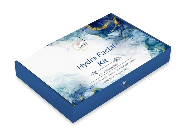 Ayeres Ayres Professional Monodose Hydra Facial Kit with Whitening effect | Hydration & Rejuvention| Multi-leve skin| Suitable for all type skin