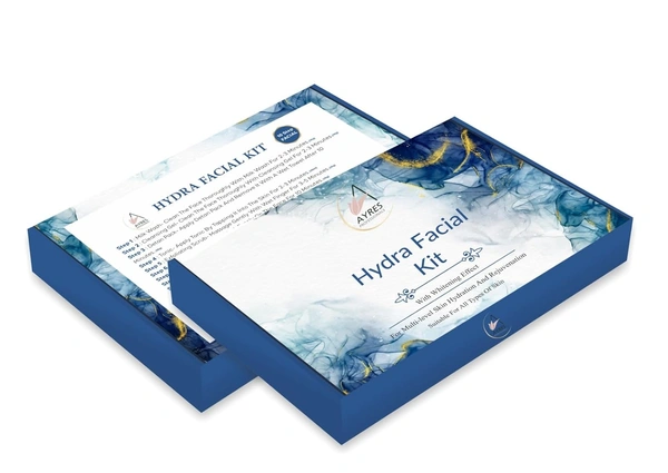 Ayeres Ayres Professional Monodose Hydra Facial Kit with Whitening effect | Hydration & Rejuvention| Multi-leve skin| Suitable for all type skin