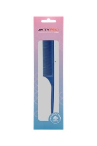 AYTY PRO Carbon Comb 06100 | Premium Antistatic Carbon Fiber Hair Comb with Rounded Teeth | Lightweight, Durable, & Ideal for Professional & Home Use