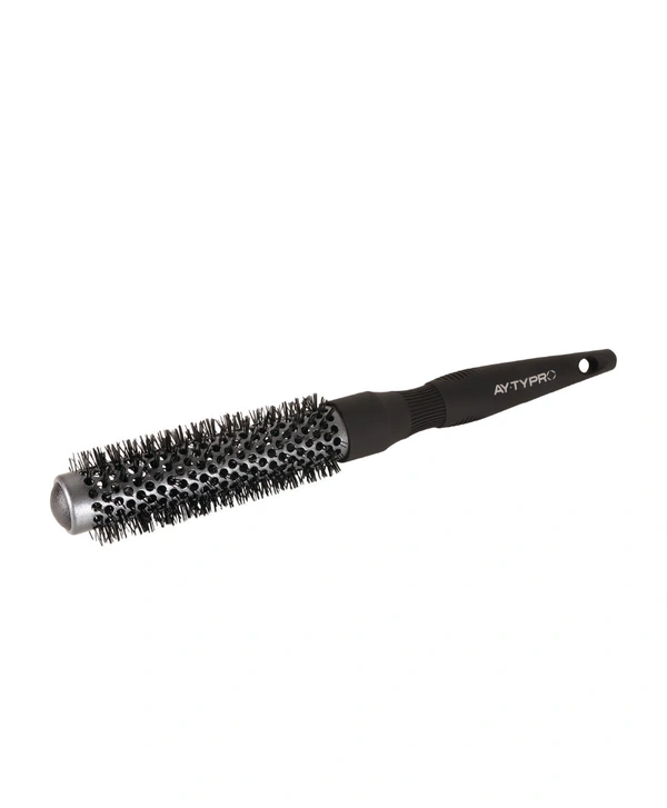 AYTY Pro AYTY PRO Ceramic Thermal Brush 20mm with Nylon Bristle | Professional Round Brush for Curls | Volume & Smooth Styling |Anti-Slip Grip for Long & Wavy Hair