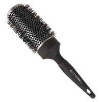 AYTY Pro AYTY PRO Ceramic Thermal Brush 25mm with Nylon Bristle | Professional Round Brush for Smooth Blowouts |Volume & Curls | Anti-Slip Grip for All Hair Types