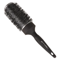 AYTY Pro AYTY PRO Ceramic Thermal Brush 33mm with Nylon Bristle | Professional Round Brush for Smooth Blowouts | Volume & Curls | Anti-Slip Grip |For All Hair Types