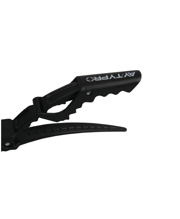 AYTY PRO Croc Clips, Pack of 6 | Professional Alligator Hair Section Clips | Anti-Slip & Heat-Resistant | Durable Grip for Salon & Home Styling