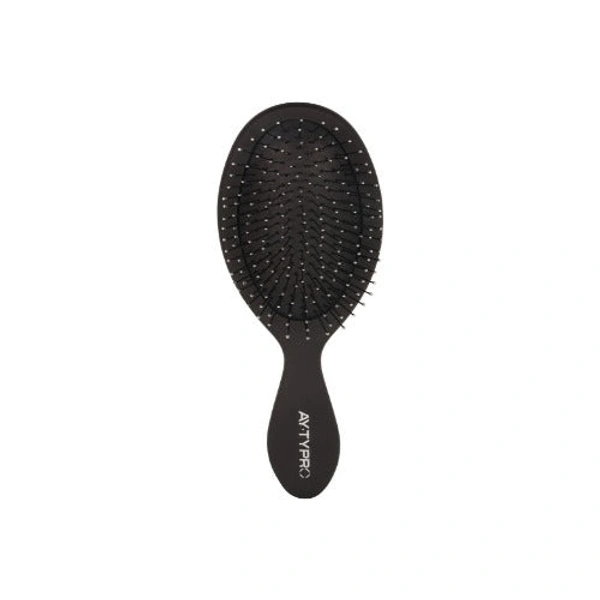 AYTY Pro AYTY PRO De-Tangle Brush | Gentle Detangling for All Hair Types | Minimizes Breakage & Frizz | Ergonomic Non-Slip Handle | Suitable for Wet & Dry Hair