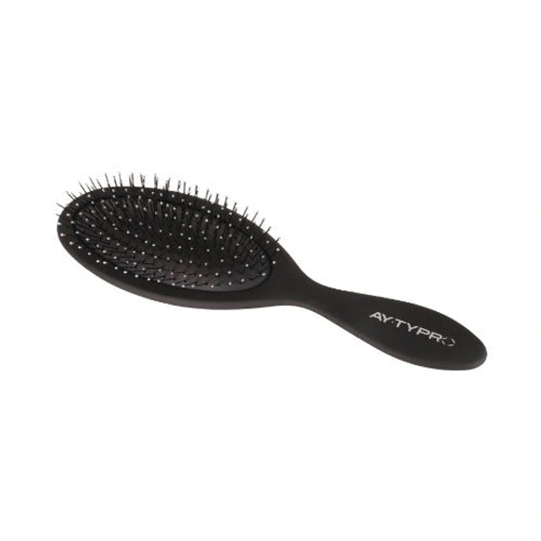 AYTY Pro AYTY PRO De-Tangle Brush | Gentle Detangling for All Hair Types | Minimizes Breakage & Frizz | Ergonomic Non-Slip Handle | Suitable for Wet & Dry Hair