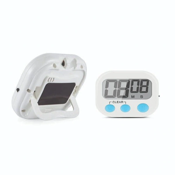AYTY PRO Digital Timer Square with Large LCD Display | Countdown & Count-Up Function | Loud Alarm, Easy Buttons & Compact Design | Ideal for Salon, Kitchen & Study