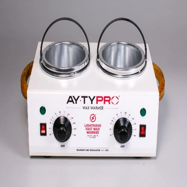 AYTY PRO Double Wax Heater |Premium Quality Wax Warmer | Hair Removal & Fast Heating | Safe Thermostat Control & Ideal for Salon & Home Use | Compact & Durable