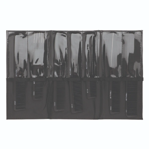 AYTY PRO Hair Combs Set | Professional Salon-Quality Hair Brush & Comb Kit with Anti-Static Design | Heat Resistant Material for Styling |Detangling & Blow-Drying