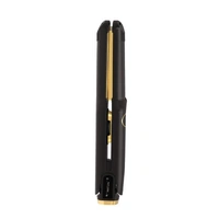 AYTY Pro Hair Crimper Nano Gold Titanium Black | Wide Plates | 60W Power | Digital Temperature Control | Fast Heat Up | Anti-Winding Cable | Auto Shut Off | Volume Boost