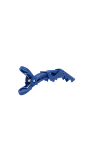 AYTY PRO Hair Section Clips, 6-Piece Set, Premium Blue | Salon-Grade Styling Clips for Professional Hairdressers & Home Use | Strong Grip & Durable Build