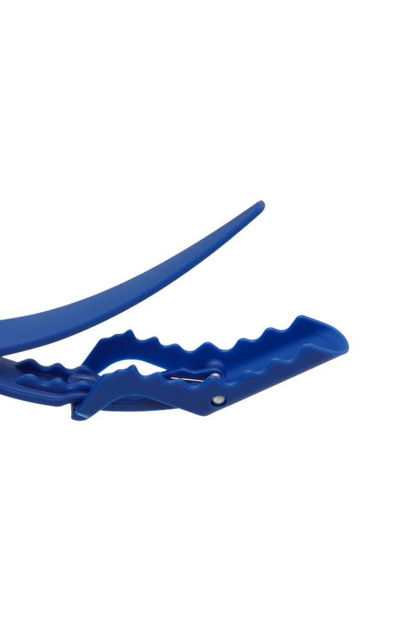 AYTY PRO Hair Section Clips, 6-Piece Set, Premium Blue | Salon-Grade Styling Clips for Professional Hairdressers & Home Use | Strong Grip & Durable Build