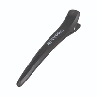 AYTY PRO Hair Section Clips,  Pack of 6 Black Styling Clips with Strong Grip | Professional Hairdressers & Home Use | Durable, Lightweight & Heat-Resistant