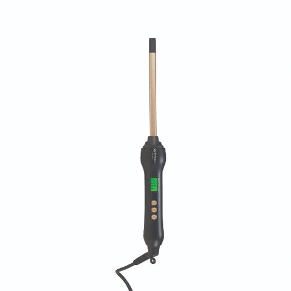 AYTY Pro Hot Stick Hair Curler Black | 10mm Slim Ceramic Coated Barrel | 30W Power | 360� Anti-Winding Swivel Cable | Cool Touch Tip For Tight, Defined Curls