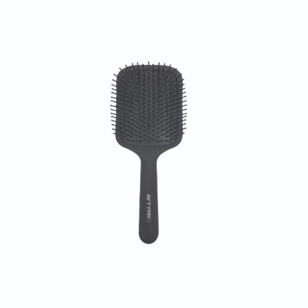 AYTY Pro AYTY PRO Paddle Pro Brush Black| Professional Detangling & Smoothing Brush | Round Tip Bristles & Non-Slip Grip |Ideal for All Hair Types