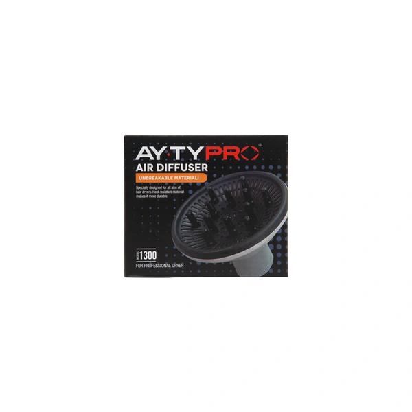 AYTY PRO Universal Hair Dryer Diffuser | Heat-Resistant, Adjustable Attachment | Enhancing Natural Curls, Reducing Frizz & Boosting Volume | Salon-Quality Styling
