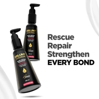 Bblunt BBLUNT Bond Repair Shampoo 300ml for unisex with MaliPeptide BondTech Repairs Hair Damage by 89% in 1 Use* | Strengthens & Restores Hair Bonds | SLS & Paraben Free