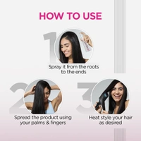 Bblunt BBLUNT Hot Shot Heat Protection Hair Mist - 150ml | With Pro - Vitamin B5 & Grape Seed Oil | Frizz Control Hair Mist | Protect Hair from Heat Damage | Sulphate & Paraben Free | Designed for Indian Hair