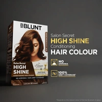 Bblunt BBLUNT Salon Secret High Shine Conditioning Hair Colour Coffee Natural Brown 4.31 | With MaliPeptide BondTech� | No Ammonia, 100% Grey Coverage, Long Lasting | Salon Shine at Home