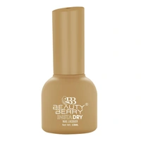 Beauty Berry Insta Dry Nail Lacquer Clay 27 - 13ml | Quick-Dry & Long-Lasting | High Shine & Smooth Application | Earthy Clay Shade for Sophisticated Nails