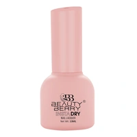 Beauty Berry Insta Dry Nail Lacquer Petal 54 - 13ml | Quick-Dry & Long-Lasting | High Shine & Smooth Application | Soft Pink Shade for Elegant Nails