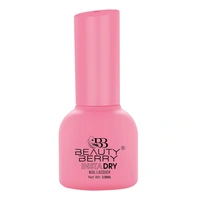 Beauty Berry Insta Dry Nail Lacquer Princess Pink 15 - 13ml | Quick-Dry & Long-Lasting | High Shine & Smooth Application | Soft Pink Shade for Elegant Nails