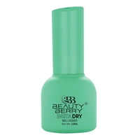 Beauty Berry Insta Dry Nail Lacquer Summer Grass 52 - 13ml | Quick-Dry & Long-Lasting | High Shine & Smooth Application | Fresh Green Shade for Elegant Nails