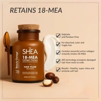 Beauty Garage Shea 18-MEA Collagen Therapy Hair Filler Treatment 200ml | Advanced Hair Repair Mask for Damaged, Frizzy & Chemically Treated Hair